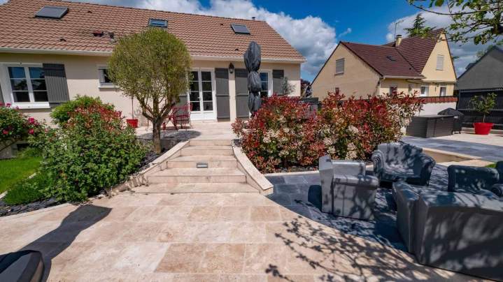 Dallage jardin Pithiviers