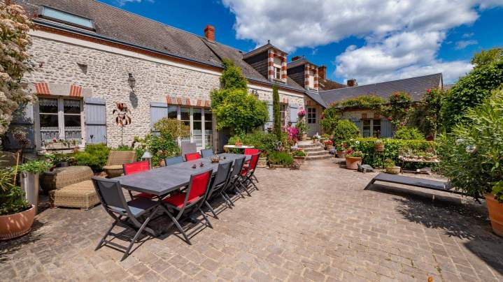 Dallage espace vert Pithiviers